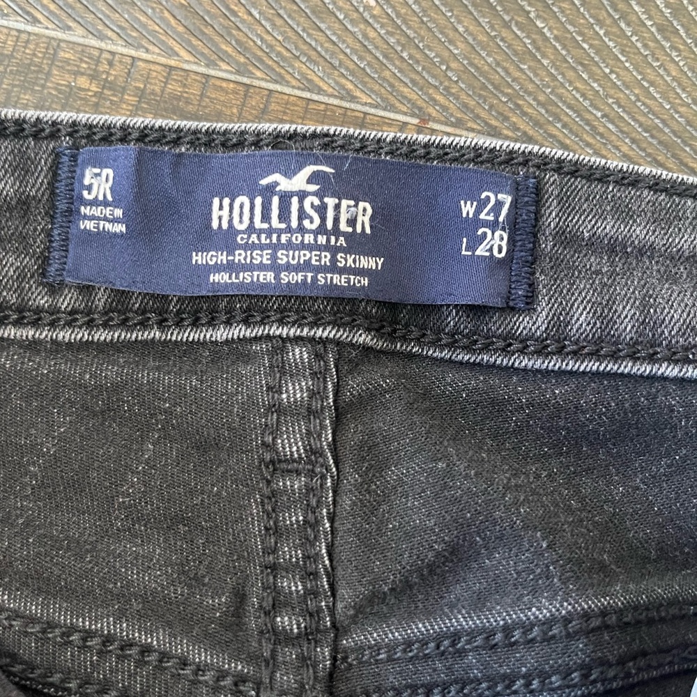 Holliste women Super Skinny Jeans - Black Wash